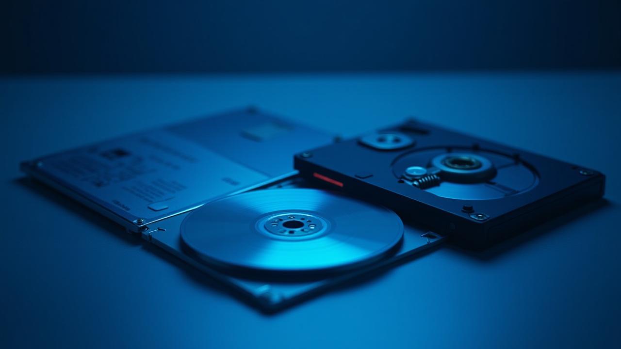 Evolution of data storage media from magnetic tape to modern archival solutions