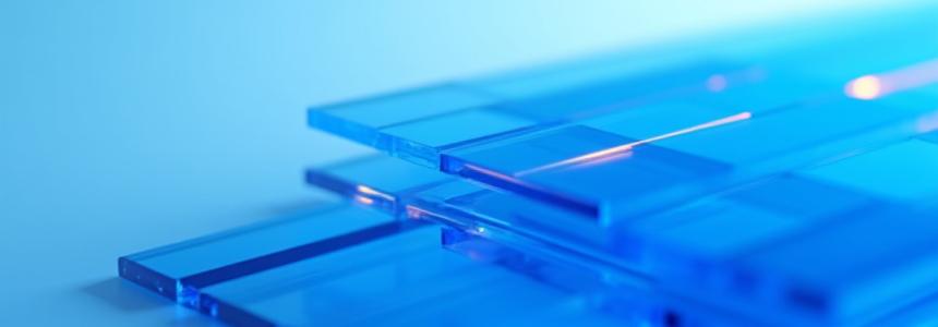 Abstract representation of digital security and legal agreements utilizing Chronos Code blue and amber colors